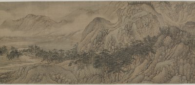 Le domaine de la rivière Wang, années 1570 (encre et couleur sur soie) - Song Xu